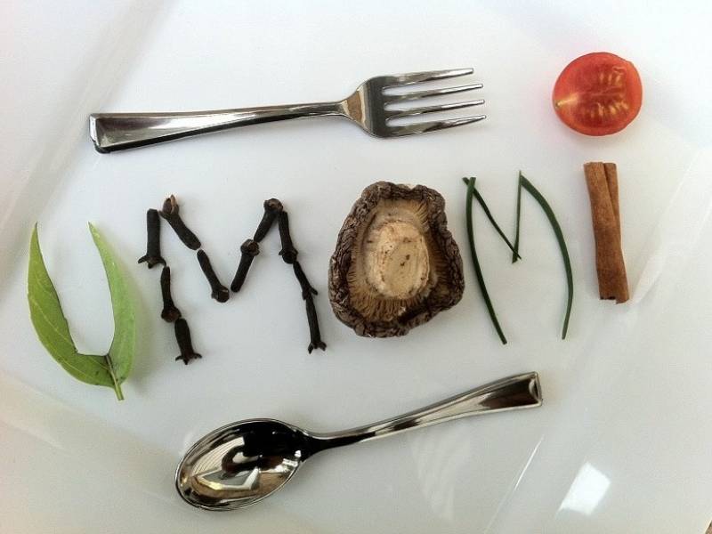 umami ukus peti gastronomski element