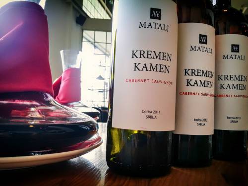mataljeva vina u restoranu sa mišelinovom zvezdicom