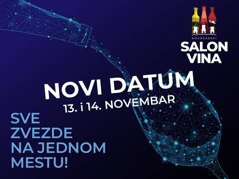 novosadski salon vina biće održan u novembru 