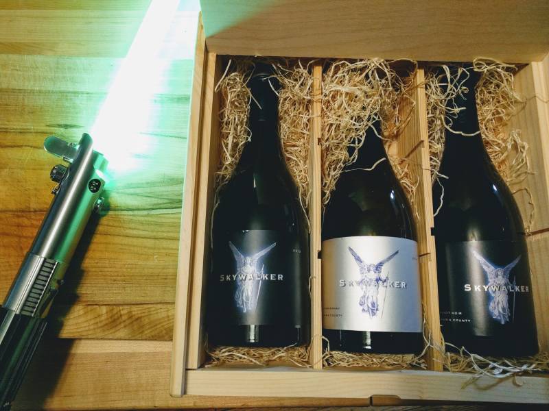 džordž lukas pravi vina posvećena ratovima zvezda 