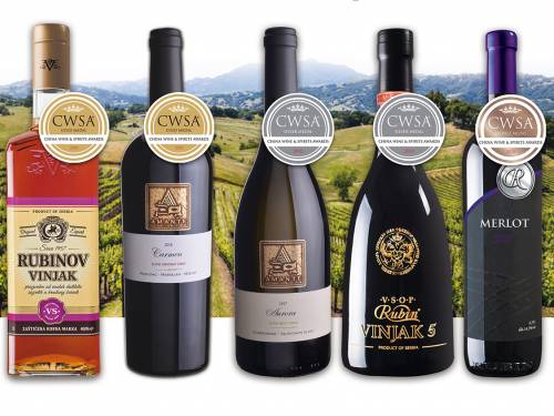 pet nagrada za rubin na velikom ocenjivanju u kini