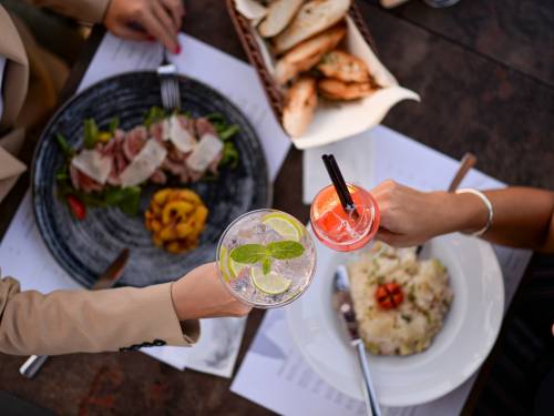 restoran the view luksuz u srcu vračara