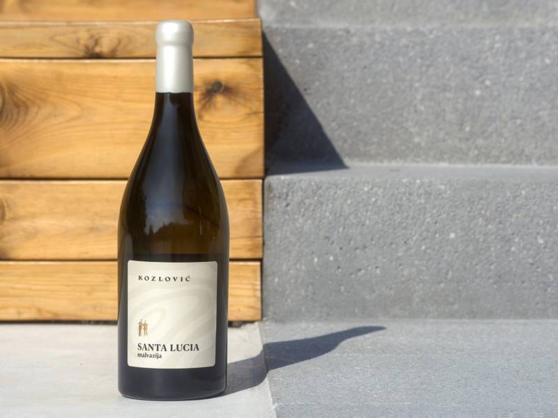 platina na dekanteru za santa lucia malvaziju 2017