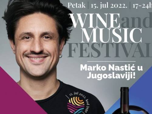 dj marko nastić na vinskom festivalu kraj dunava