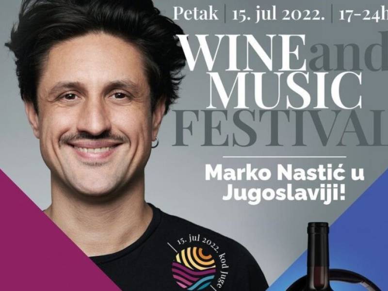 dj marko nastić na vinskom festivalu kraj dunava