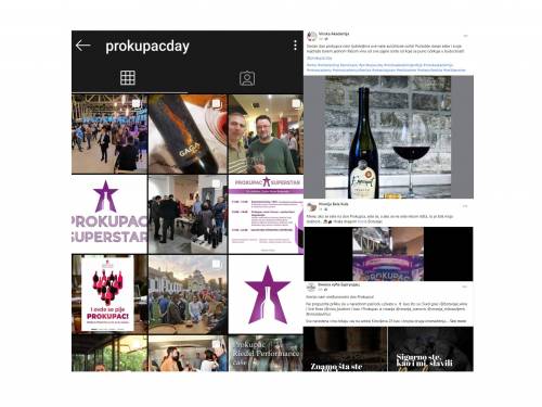 prokupac se slavio i širom digitalnog prostora