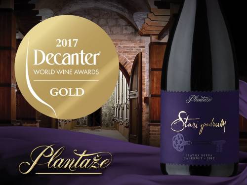 londonsko zlato za kaberne sovinjon iz plantaža