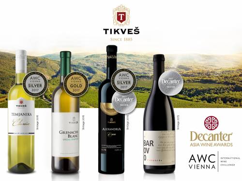 vina iz tikveša oborila rekord u broju nagrada 