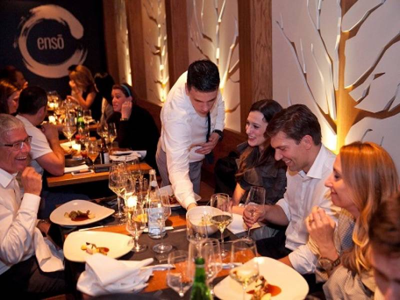 ekskluzivna vinska večera u restoranu enso