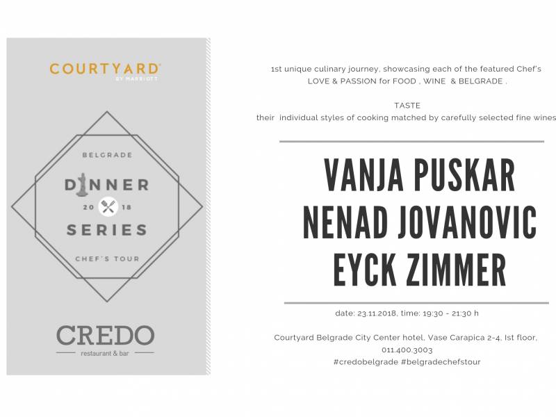 beogradska turneja tri fantastična šefa