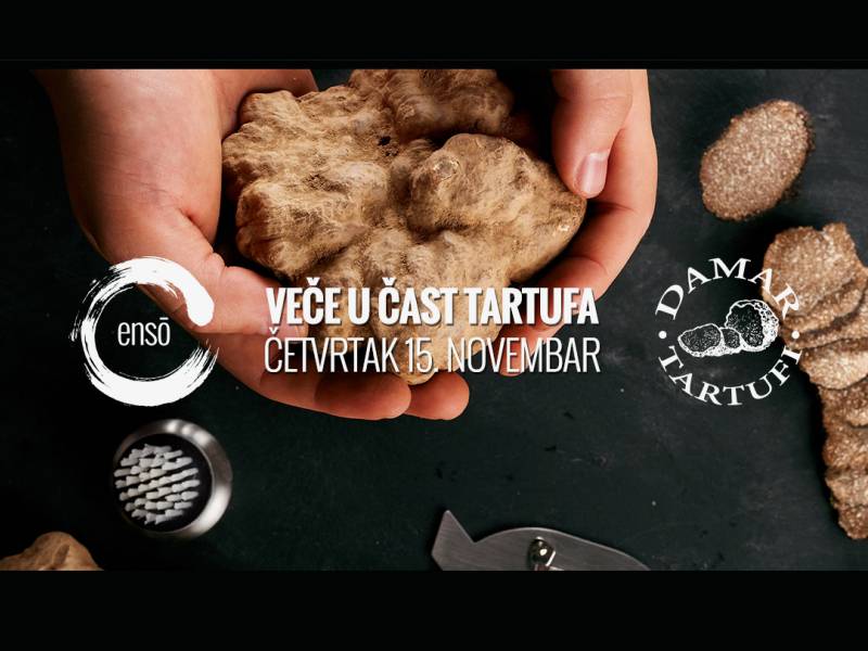 veče tartufa u restoranu enso