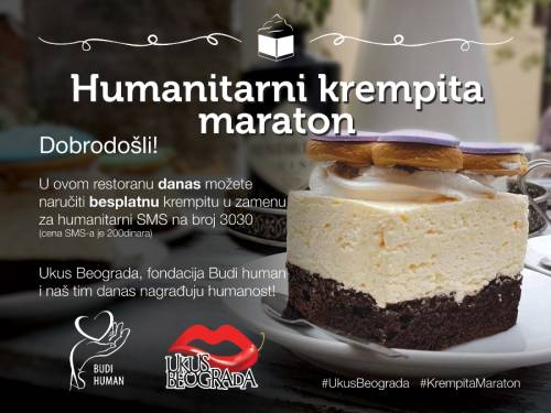 budi human, pojedi krempitu 