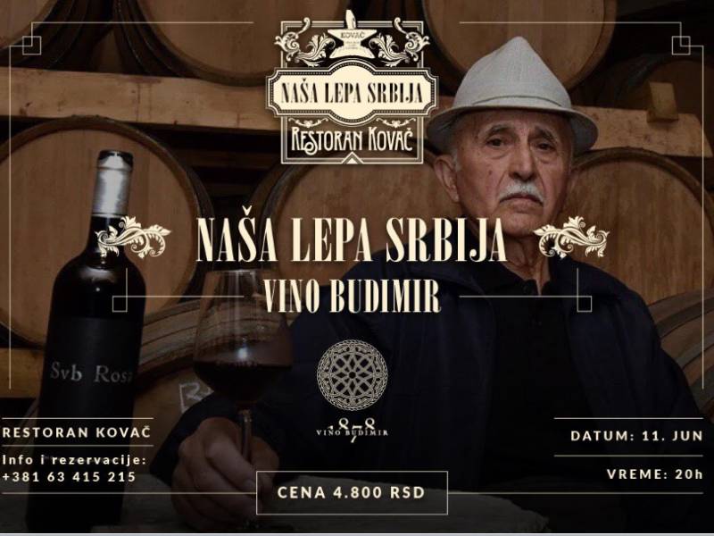 vina iz budimira gostuju u restoranu kovač