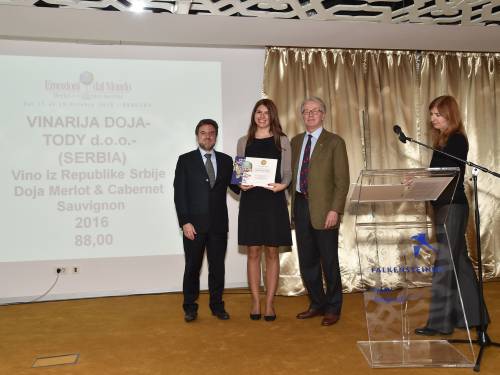 zlatne medalje za merlo i kaberne